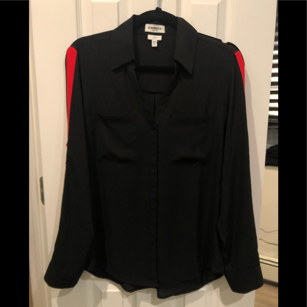 EXPRESS Slim Portofino - Red Stripe